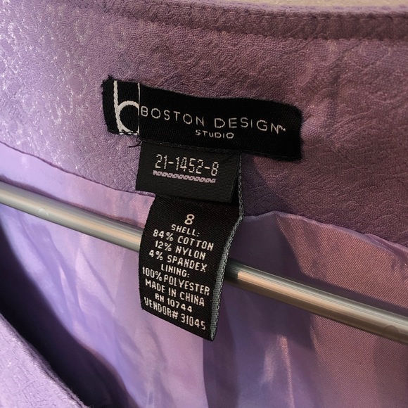 Boston Design Studio lavender shimmer jacket - Picture 3 of 3